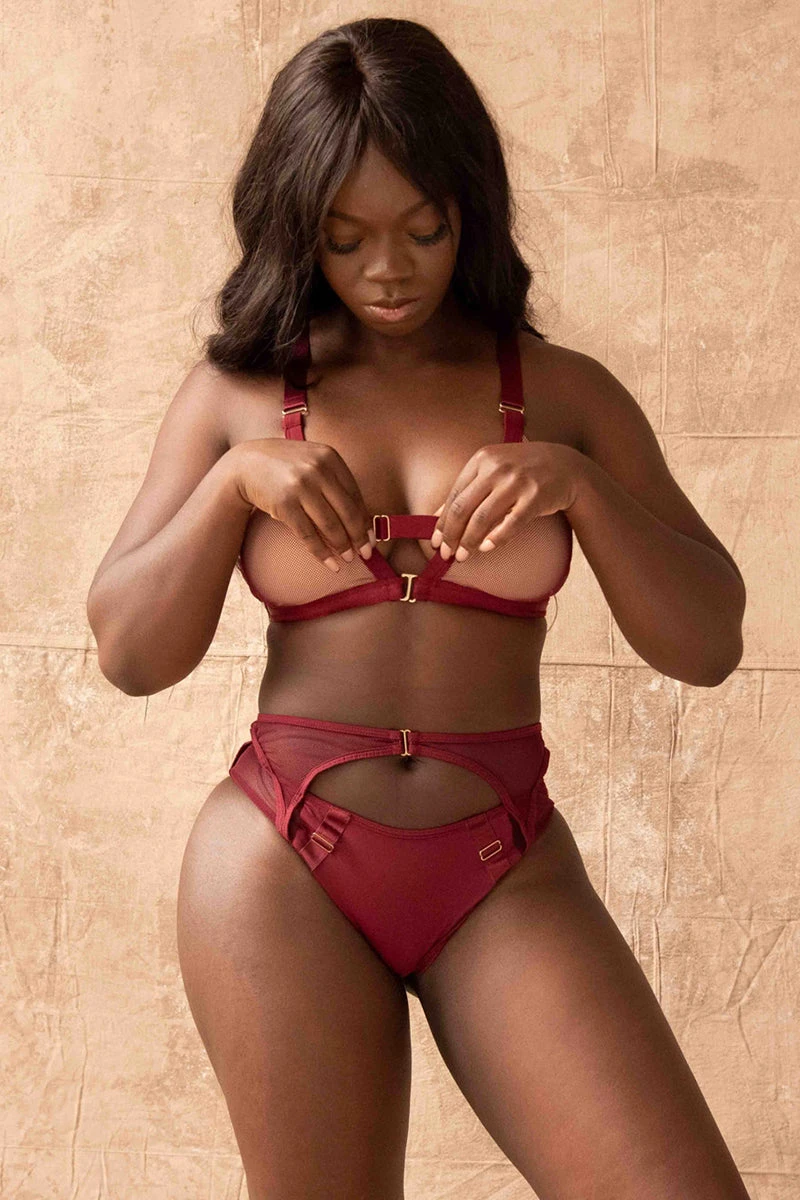 Tatiana Activewear Kaizen Top - Burgundy 8 Tatiana Activewear Kaizen Top - Burgundy - Image 8