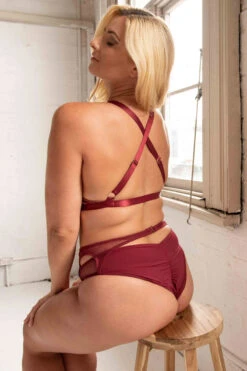 Tatiana Activewear Kaizen Top - Burgundy 12 Tatiana Activewear Kaizen Top - Burgundy -Pole Dance Clothing Shop TatianaActiveKaizenBurgundyPoleWearSet8cropped 0b9576f8 1df2 48cc aa6a 90b4dd81379e