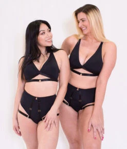 Tatiana Activewear Tokio Shorts - Black -Pole Dance Clothing Shop TokioSet Black byTatianaActive6