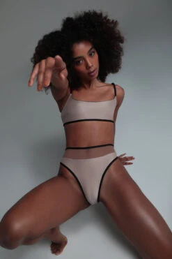 Rolling Vento Glam Reversible Bottoms - Black Lurex / Beige 9 Rolling Vento Glam Reversible Bottoms - Black Lurex / Beige -Pole Dance Clothing Shop day02rolling1198