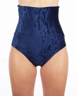 Dragonfly Betty High-Waisted Shorts - Velvet Blue -Pole Dance Clothing Shop dzz7e3e42j.Betty shorts velvet blue 1