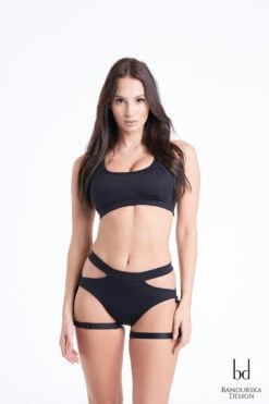 Bandurska Eleonora Bottoms - Black -Pole Dance Clothing Shop eleonora 4 c204157d 7f56 4dac ab4f 5545fbe34305