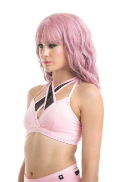 Poledancerka X-Front Top - Baby Pink 6 Poledancerka X-Front Top - Baby Pink -Pole Dance Clothing Shop o2