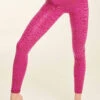 Paradise Chick Superhero Series Sticky High Waist Leggings - Ruby Leopard