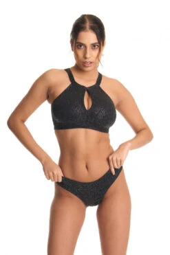 Bandurska Selfie Worthy Bottoms - Shimmery Black -Pole Dance Clothing Shop selfie worthy set3