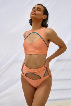 HotCakes Polewear Circe Bottoms - Peach/Teal 8 HotCakes Polewear Circe Bottoms - Peach/Teal -Pole Dance Clothing Shop slice2 64e9e24c 07ea 41a7 aa55 5c163ce2dafd