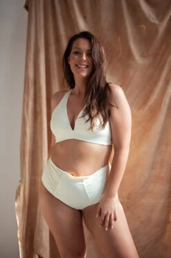 Sway Tess Top - Milky Quartz -Pole Dance Clothing Shop tess1